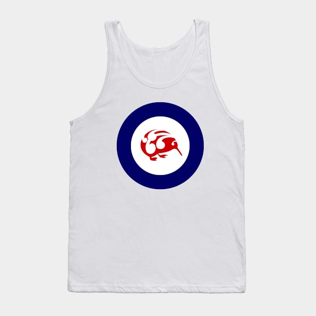 Kiwi Air Force Roundel Tank Top by mailboxdisco